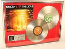 Queen, Live Killers, mit Cover, Platin Record, platin Schallplatte, Award, gold