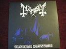 Mayhem - De Mysteriis Dom Sathanas LP blue vinyl 2001 rare black metal burzum