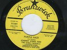 NORTHERN ORIGINAL   JOHNNY JONES -KING CASUALS  PURPLE HAZE  BRUNSWICK   DEMO