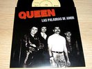 QUEEN – RARE 45 ** LAS PALABRAS DE AMOR ** With Diff.Sleeves