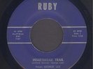 Ohio Bluegrass Bop 45   George Lee   Heartbreak Trail   Ruby  hear