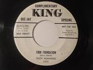 Teddy Humphries 45 King DJ Mod R&B Popcorn Firm Foundation must have LISTEN