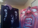 2 EX Lp album King Crimson In the Court of the King & RED Robert Fripp PLAY EX