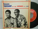 Rare EP E. TOUSSAINT Orchestre ESPERANZA Biguine Calypso groove Afro Etat Exc