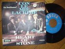 ROLLING STONES Con Le Mie Lacrime Orig. Italien PS Single TOP SCHÖNER ZUSTAND 