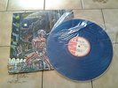 Iron Maiden - Somewhere in time - Rare Colombia Pressing Blue Vinyl