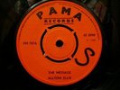 Allton Ellis - The Message / Some Talk. 1969. PAMA.