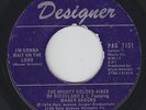 Black Gospel 45 - Mighty Golden Aires - I'm Gonna Wait On The Lord - Designer