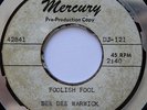 Rare Northern Soul 45 - Dee Dee Warwick - Foolish Fool - MERCURY mp3 Test Press