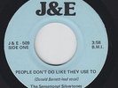 Soul Funk Gospel 45 - Sensational Silvertones - People Don't Do Like - J&E - mp3