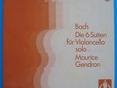 Philips Bach 6 Suiten Fur Cello Solo Maurice Gendron BOX 3lp NM
