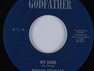 Reggae 45 ROMAN STEWART Hit Song GODFATHER HEAR VG++