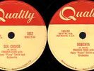 Frankie Ford 78 RPM Rock'N Roll Record Sea Cruise / Roberta