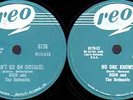 Dion & Belmonts 78 RPM Rock'N Roll Record I Can't Go On Rosalie / No One Knows