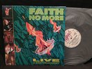 FAITH NO MORE - LIVE AT THE BRIXTON ACADEMY LP - 1991 - PROMO COPY - MIKE PATTON