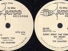 The Coasters Rock'N Roll 78 RPM Record Yakety Yak / Zing Went The Strings of My