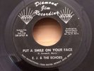 E.J. & THE ECHOES Put A Smile On Your Face   Diamond Jim northern soul 45