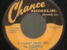 The Flamingos - If I Can't Have You - Chance -  1953 Doo Wop 45 - VG+