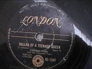 johnny cash 'ballad of a teenage queen/big river 78rpm