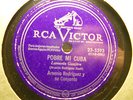 ARSENIO RODRIGUEZ Y SU CONJUNTO Pobre Mi Cuba/Guaragui RCA VICTOR N- CUBAN 78