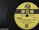 78rpm ART MOONEY  looking over a four leaf clover / big brass band from brazil