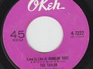 TED TAYLOR (Love Is Like A) Ramblin’ Rose / I’m So Satisfied NORTHERN SOUL