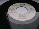 Northern Soul :  Webs:-  Give In / It's So Hard To Break A Habit