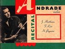 ANDRADE Violin Recital MATTHESON RIES PAGANINI Supraphon SUEC-853 7