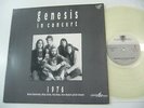 GENESIS - In Concert 1976 (RARE LP w/Insert) CLEAR COLOR VINYL not TMOQ