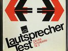 AUDIOPHILE Test-LP*dhfi No.3:Speaker/Lautsprecher*2 Inserts*MINT-