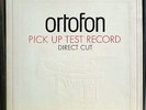 AUDIOPHILE ORTOFON Pick Up Test LP*DIRECT CUT*2 Inserts*1.Press*MINT-