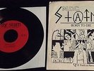 THE STAINS john Wayne RARE punk ep 45 KBD hc OG 2nd pressing 1981 Radical dicks