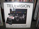 TELEVISION Live at the Old Waldorf  WHITE Vinyl LP Record Store Day RSD 2011