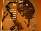 CLIFFORD BROWN & MAX ROACH STUDY IN BROWN EMARCY 36037 BLUE PRINT BACK COVER