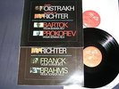 FRANCK BRAHMS BARTOK PROKOFIEV violin sonatas OISTRAKH RICHTER emi mint-2 lp