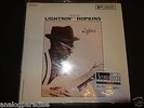 LIGHTNIN' HOPKINS THE BLUES OF ANALOGUE PRODUCTIONS 45 RPM 2 LP SET #0728 SUPERB