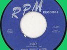 JOHNNY GUITAR WATSON Ruben / Three Hours Past Midnight 45rpm RPM 1956