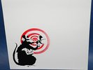 BANKSY ART COVER RARE PINK & WHITE VARIANT FUTURE 12