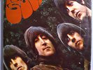 BEATLES RUBBER SOUL VERY RARE ORIG '65 UK STEREO LP BLACK/YELLOW LBL VERY NICE