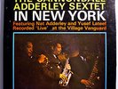 CANNONBALL ADDERLEY IN NEW YORK RARE ORIG '62 RIVERSIDE MONO LP VERY NICE