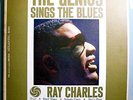 RAY CHARLES GENIUS SINGS THE BLUES VERY RARE ORIG '60 ATLANTIC MONO LP VERY NICE