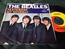 THE BEATLES 1965 Capitol West Coast 45 & Picture Sleeve  Yesterday Act Naturally