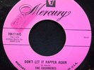 The Cashmeres - Don't Let It Happen Again - Mercury 70617 M-