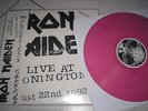 ALBUM 3 LP-ROSE-33T-IRON MAIDEN-LIVE AT DONINGTON 92-JAPAN+OBI-M