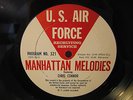 Chris Connor -Rare U.S. Air Force Recruiting Service Radio No. 321 & 322 Jazz LP