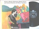 Thelonious Monk Septet MONK'S MUSIC Stereo MicroGroove 1958 Riverside 12-9242lp