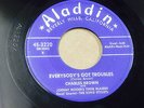 Charles Brown & SongSpinners DOOWOP 45 Everybodys Got Troubles ALADDIN HEAR BB81