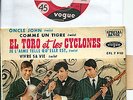 JACQUES DUTRONC. EL TORO ET LES CYCLONES EP VOGUE BIEM N° EPL 7910  TRES RARE