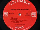 SIMON AND GARFUNKEL Rare MONO Bookends Original Columbia LP A1 in dead wax