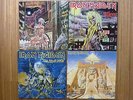 IRON MAIDEN - Killers, Somewhere in time, Powerslave, live after death LP mint